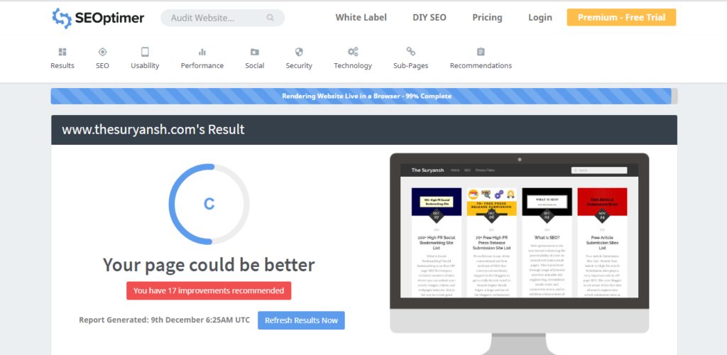 ابزار حسابرسی وب سایت