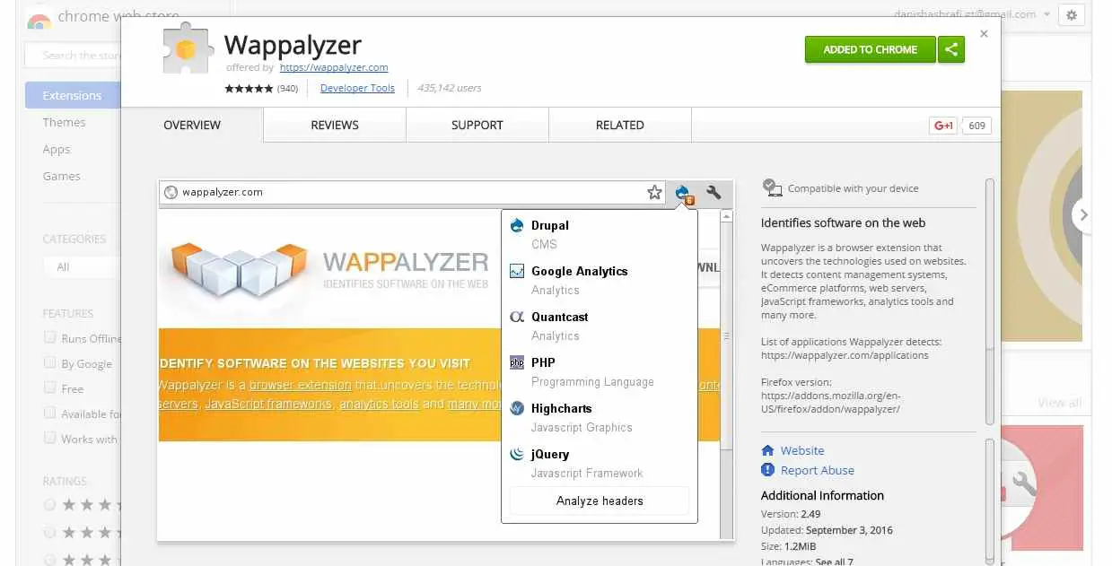 Wappalyzer چیست؟